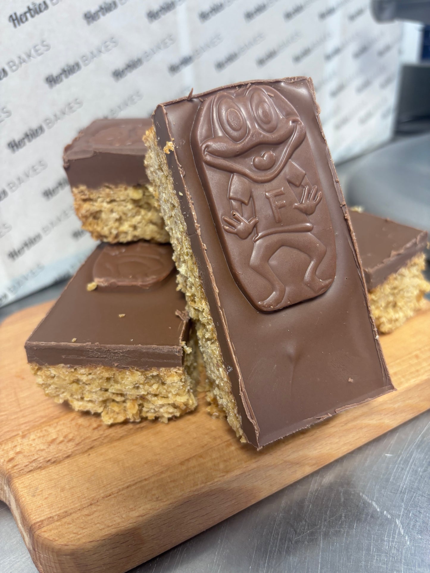 Chocolate Caramel Freddo Flapjack