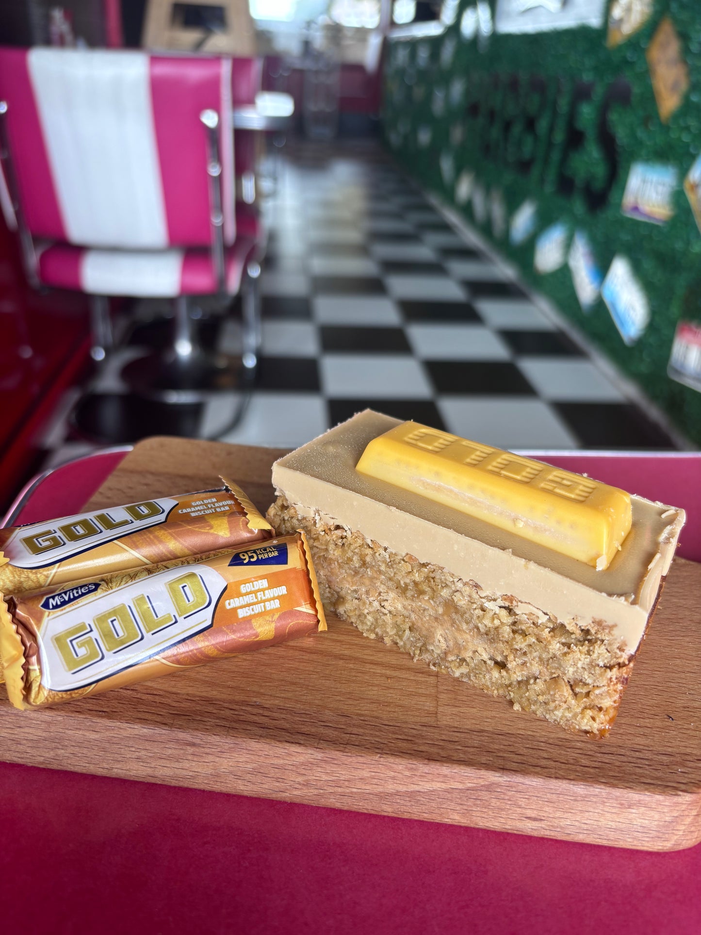 Caramel Gold Bar Flapjack