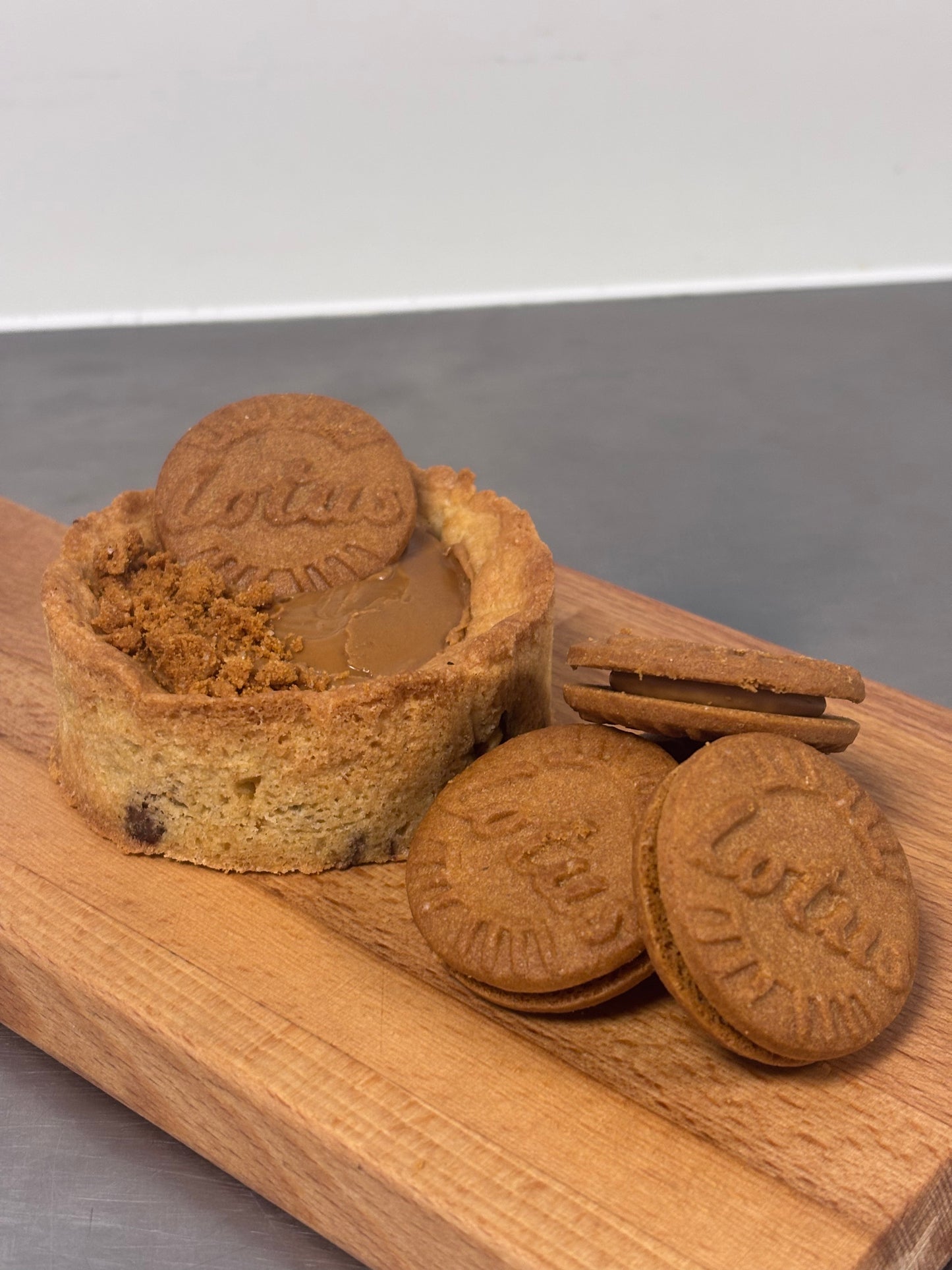 Lotus Biscoff Deep Dish Cookie