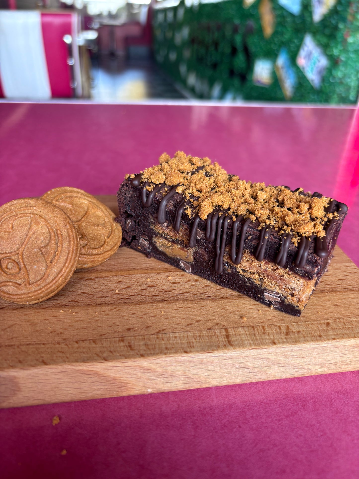 Espresso & Biscoff Brownie Bar