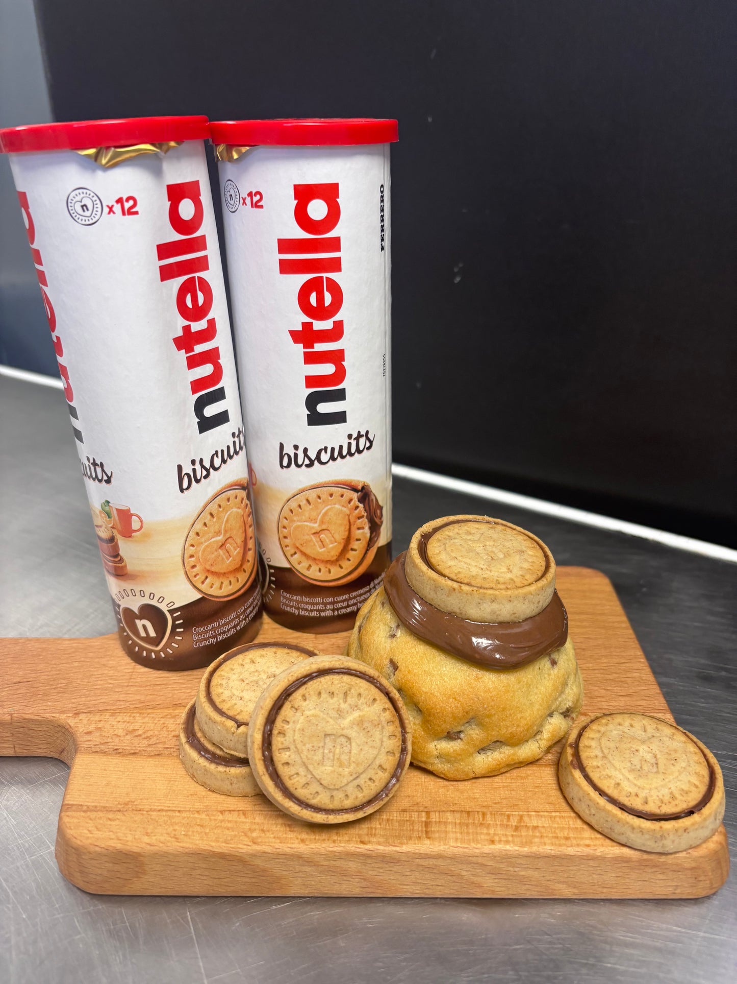 White Hazelnut & Nutella NYC Cookie