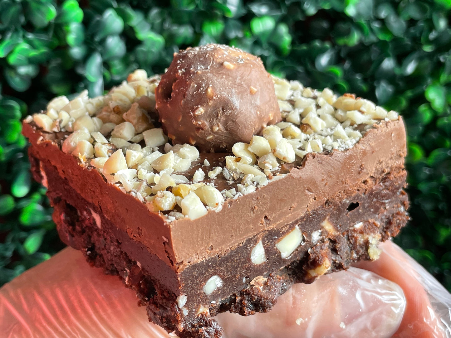 Ferrero Rocher & Nutella Brownie