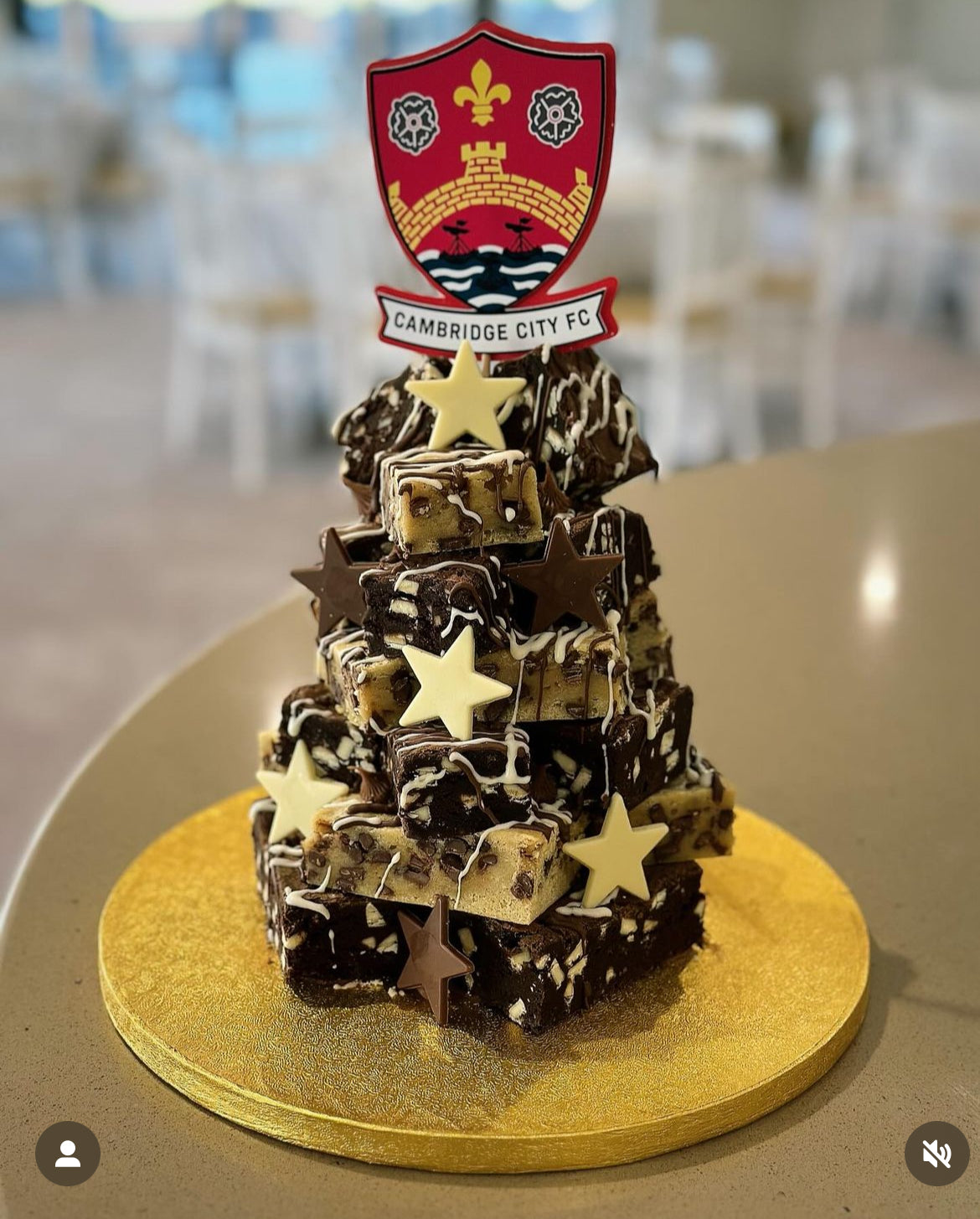 z Celebration Stack - Triple Chocolate Brownie (Collection Only)