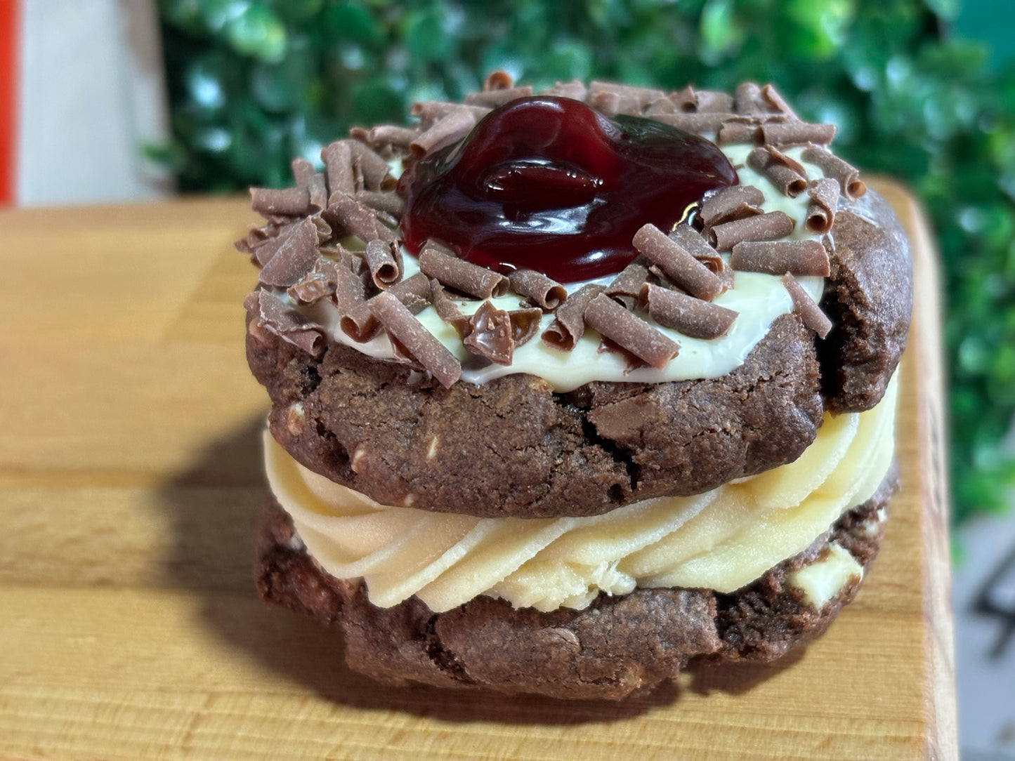 Black Forest Whoopie Cookie