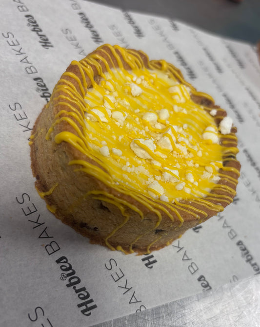 Lemon Meringue Deep Dish Cookie