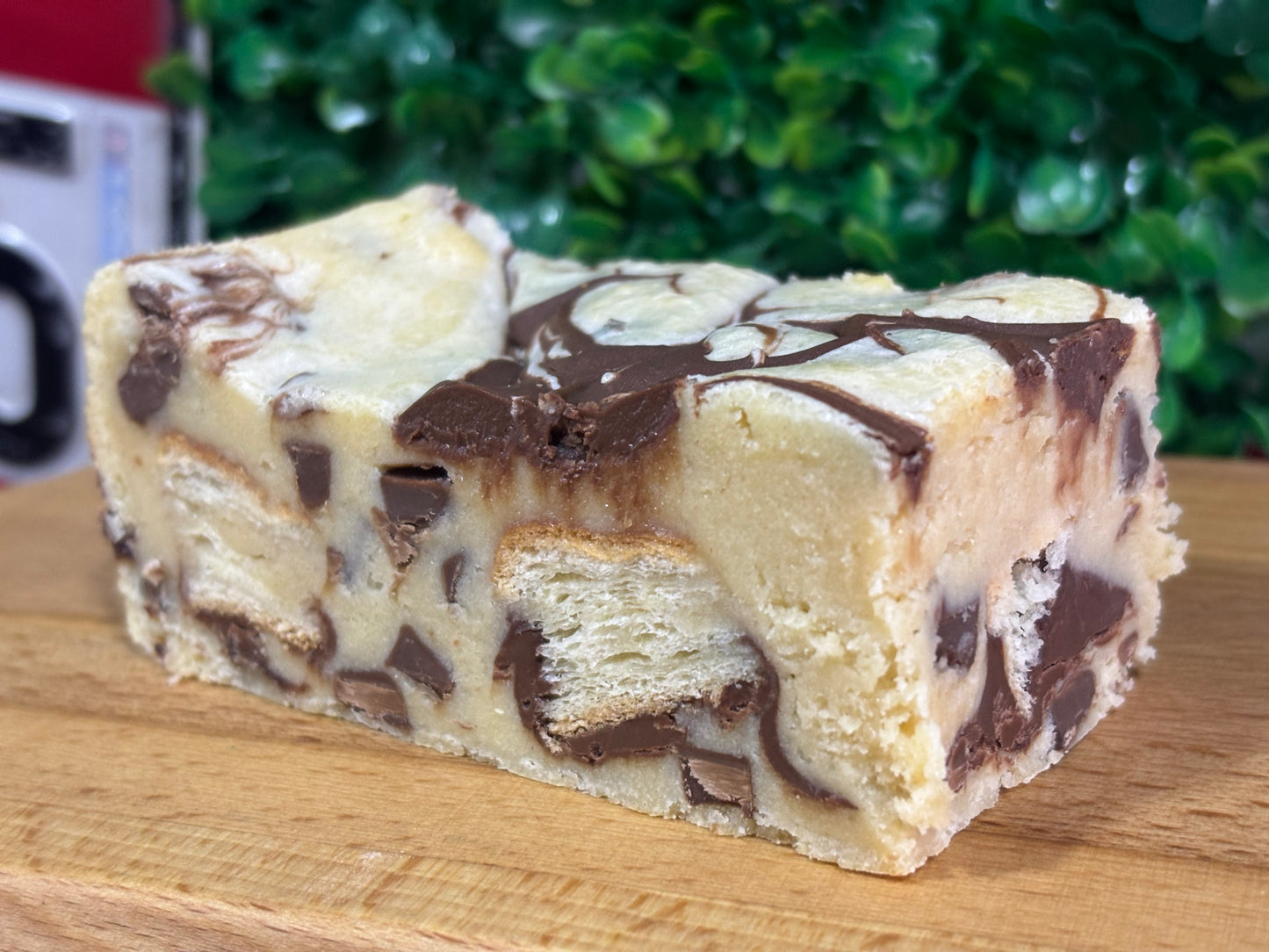 a NEW!! Nutella & Croissant Blondie