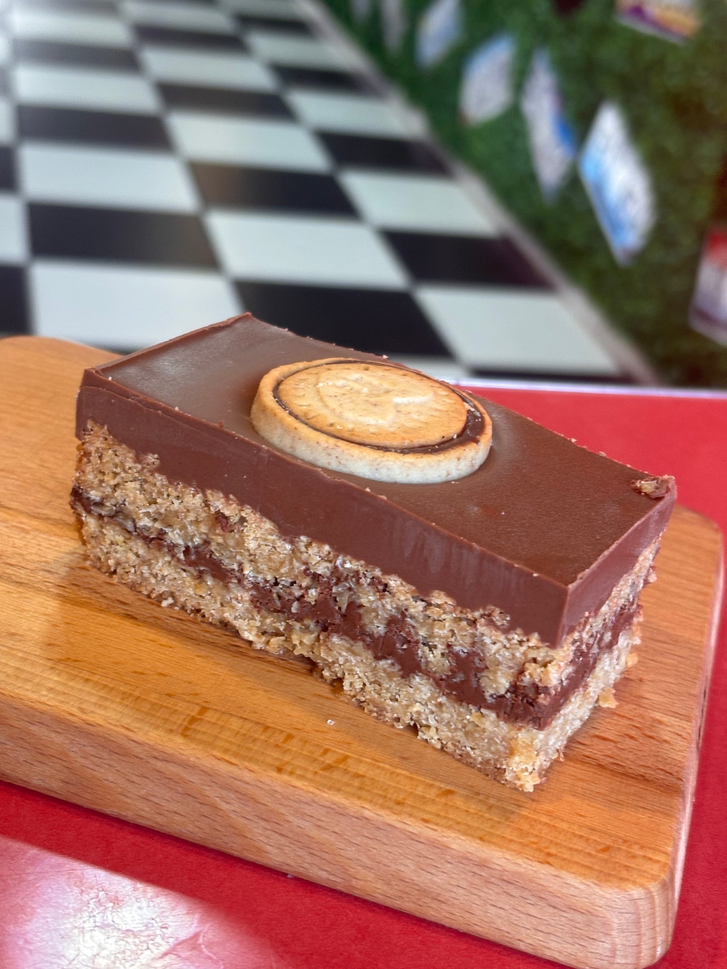 Nutella stuffed Flapjack