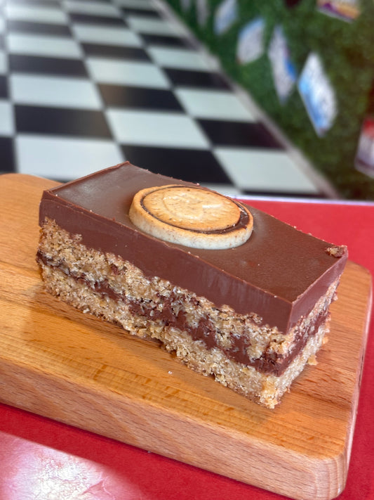 Nutella stuffed Flapjack