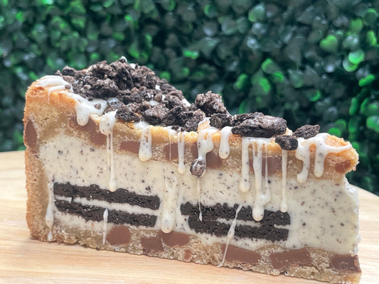 Oreo Cookie & Cream Cookie Pie