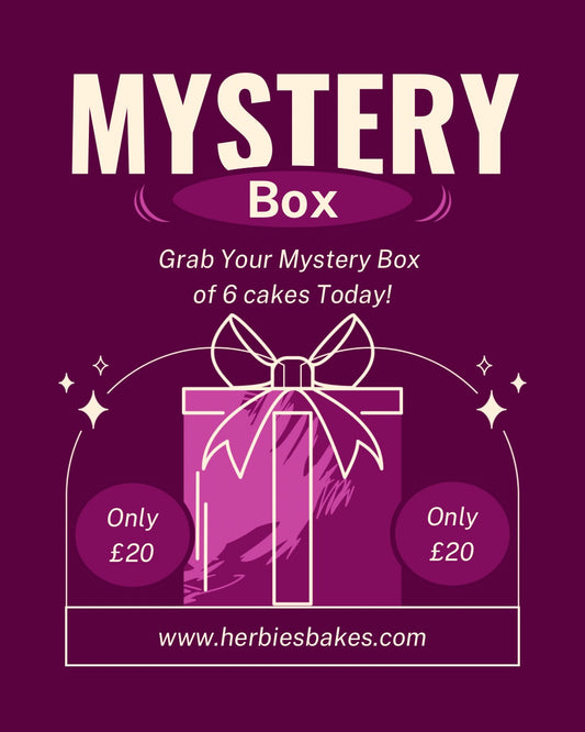 A Mystery box of 6 cakes