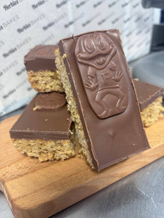 Chocolate Caramel Freddo Flapjack
