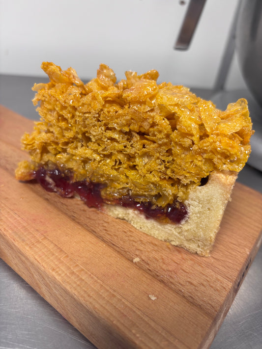 Jammie Cornflake Slice