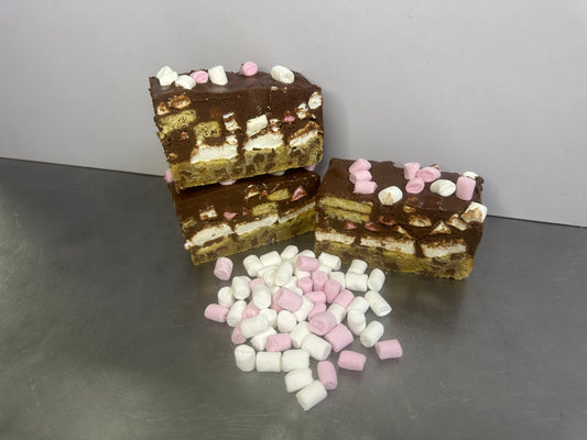 S’Mores Rocky Road Cookie Bar