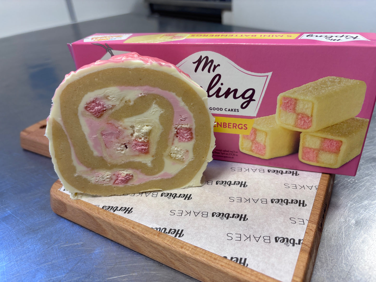 Battenberg Blondie Roll