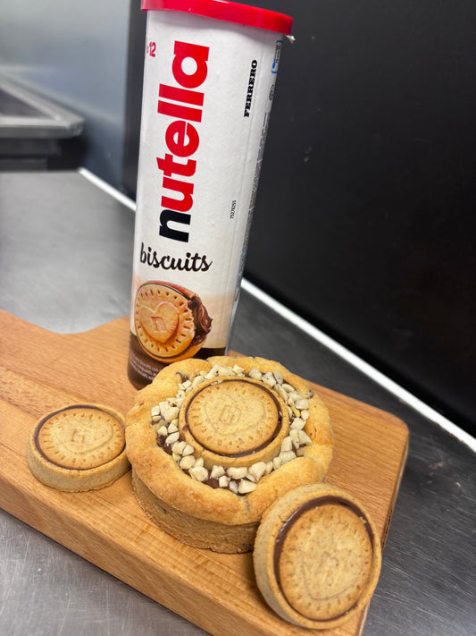 Nutella & Mixed Nuts Deep Dish Cookie