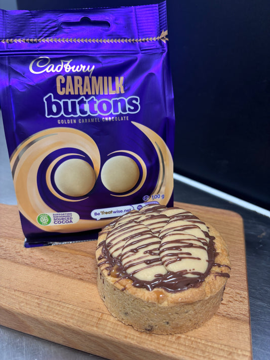 Chocolate Caramilk Deep Dish Cookie