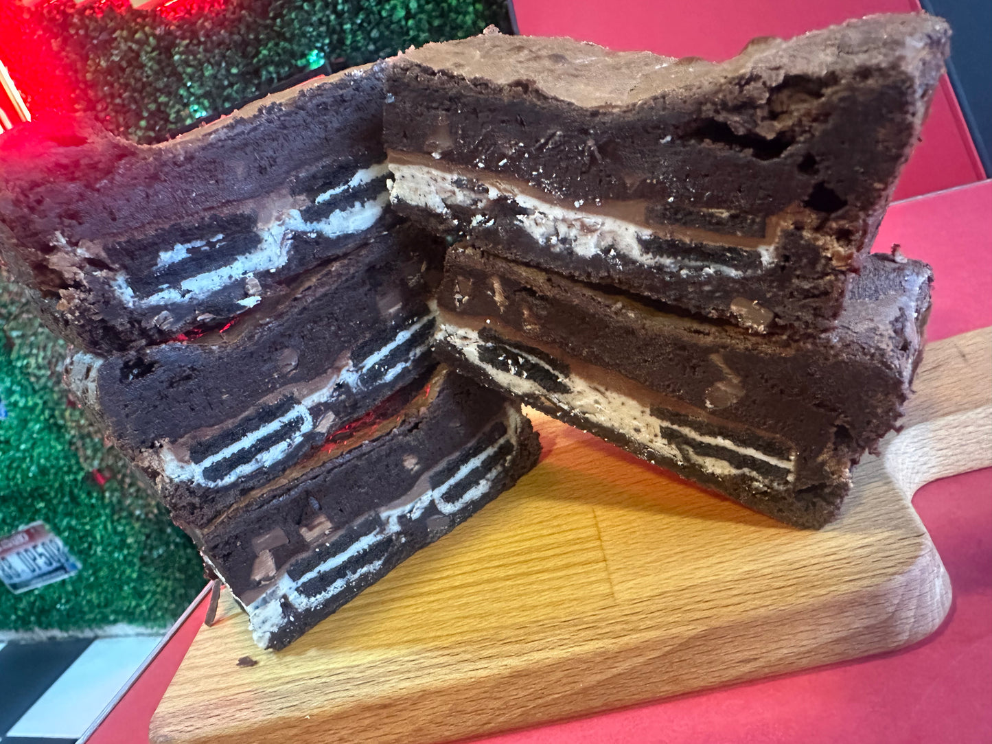 Oreo Cookies & Cream Brownie