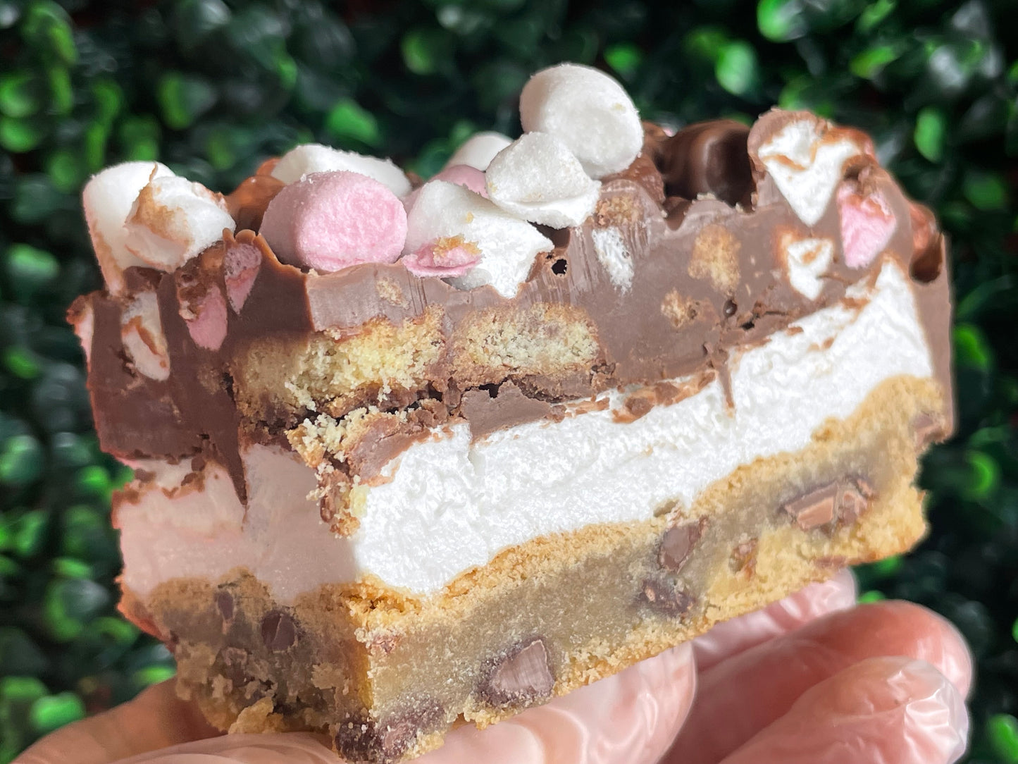 S’Mores Rocky Road Cookie Bar