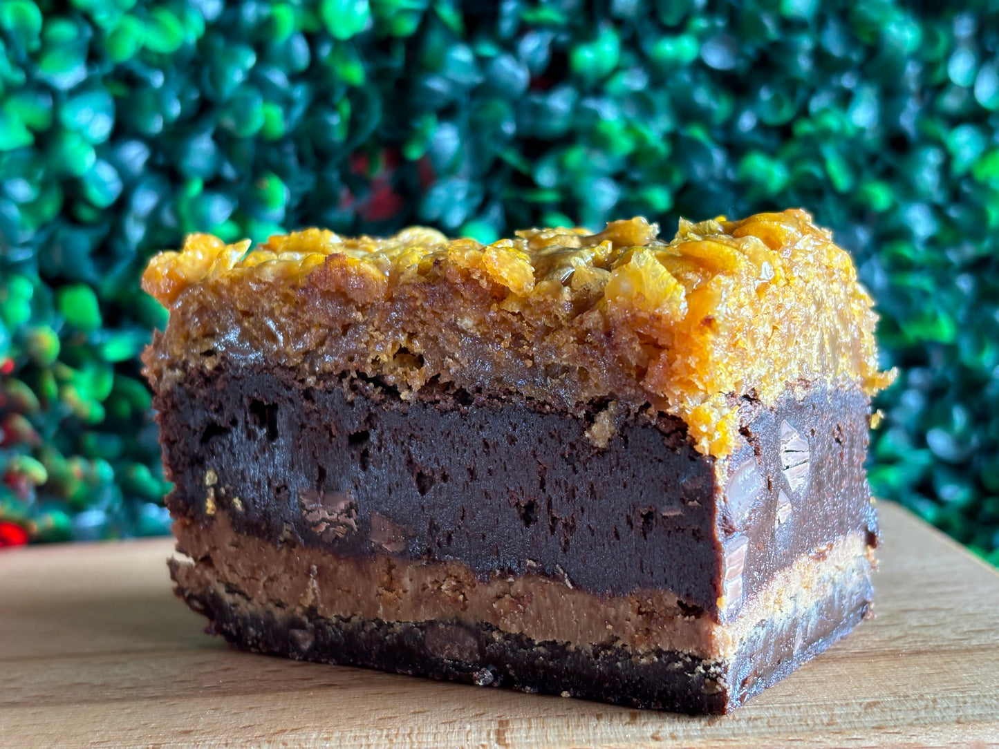 Crunchy Lotus Biscoff Brownie